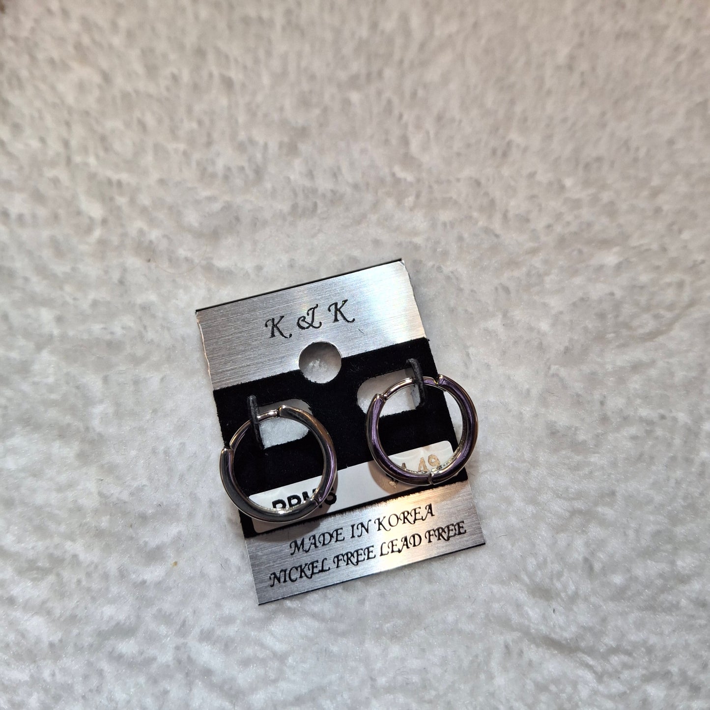 K&K HOOPS-PPMS EARRING