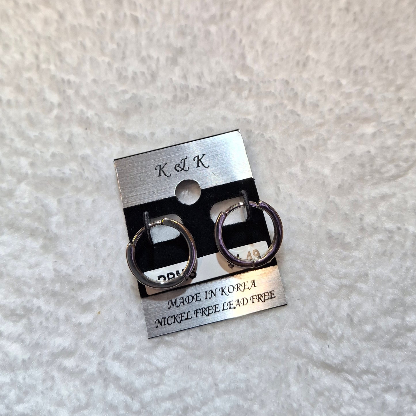 K&K HOOPS-PPMS EARRING