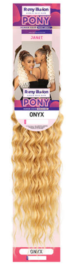 REMY ILLUSION PONY ONYX 24"