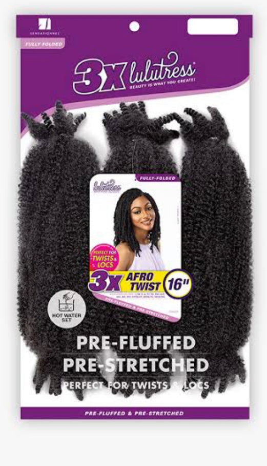 3X RUWA AFRO TWIST 16’