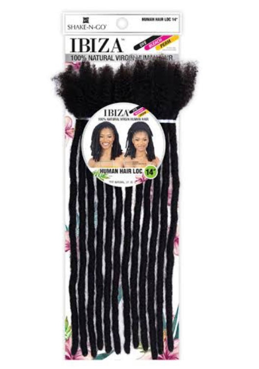 LOC N ROLL 100% H/H LOCS 12" (0.7CM, 10 STRANDS, OPEN ROOT 3", 30g)