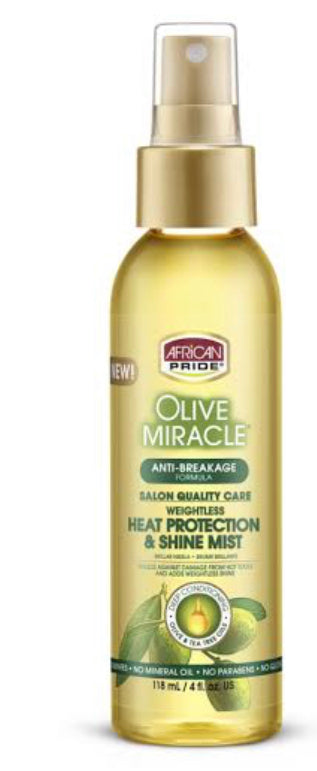 AFRICAN PRIDE OLIVE HEAT PROTECT MIST