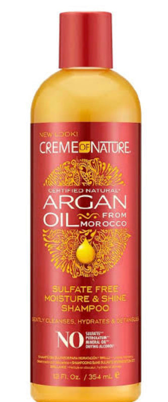 Cream of nature shampoo