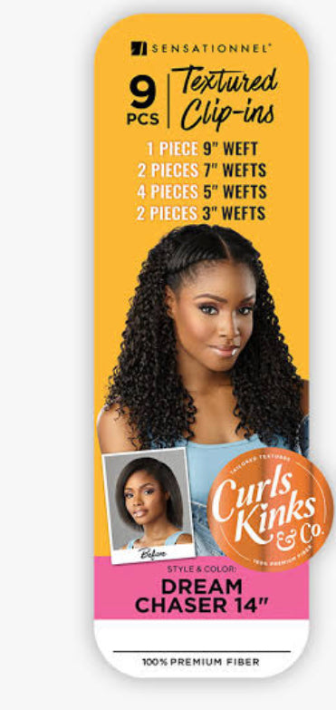 CLIP-IN DREAM CHASER 14" - CURLS KINKS & CO