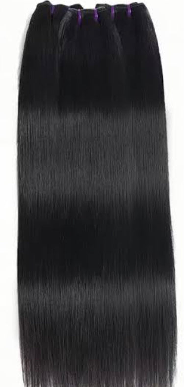 24" 100% Brazilian Human Hair Straight