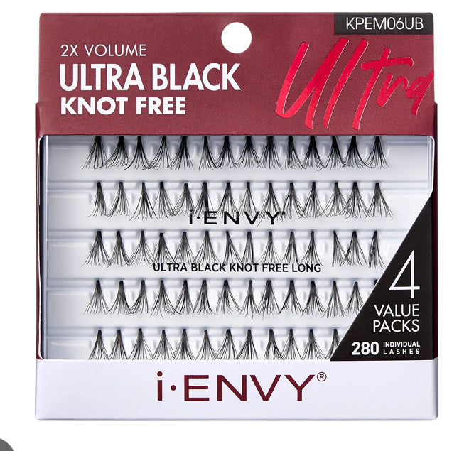 iEnvy Ultra Black Knot Free Individual Lash Multi