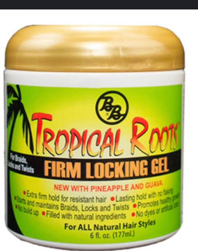 B & B TROPICAL ROOTS LOCKING GEL FIRM (6OZ) (12/CS)