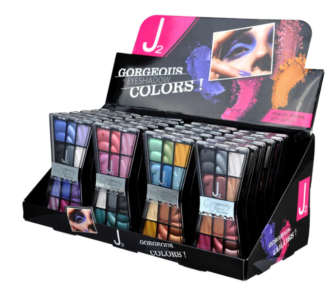BR4556 (J2 C/EYESHADOW GORGEOUS- 24PCS)