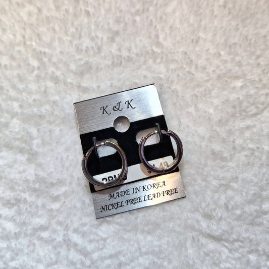 K&K HOOPS-PPMS EARRING