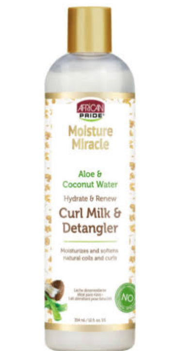 A/P MOISTURE MIRACLE CURL MILK & DETANGLER