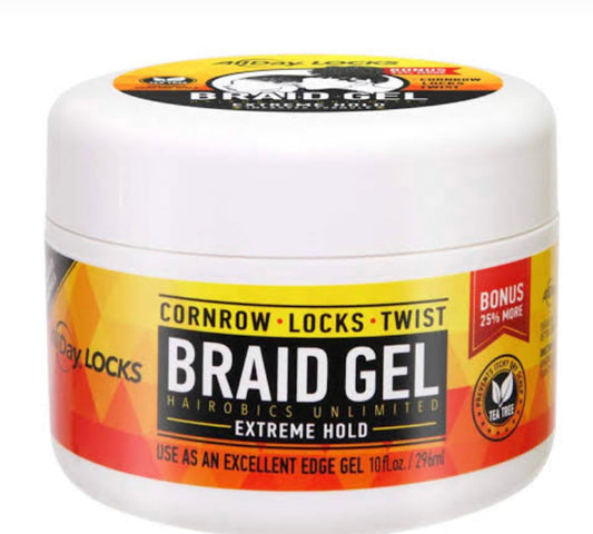 ALLDAY LOCKS BRAID GEL (10OZ)