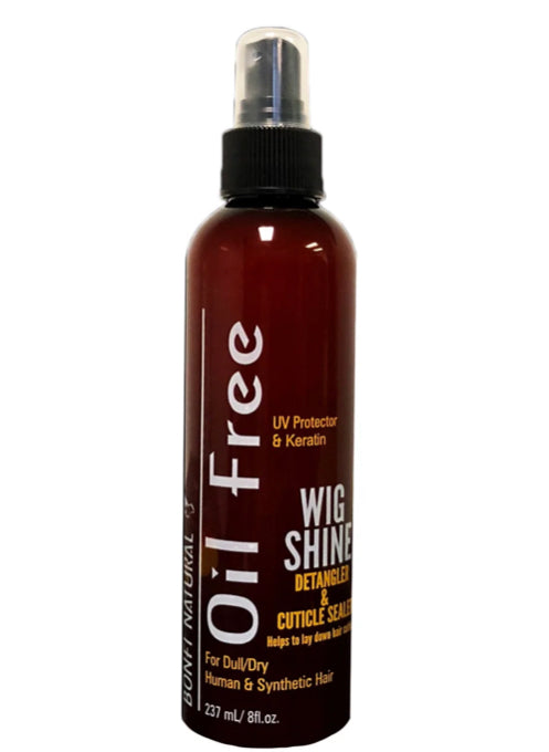 BONFI WIG SHINE DETANGLER & CUTICLE SEALER (8oz)
