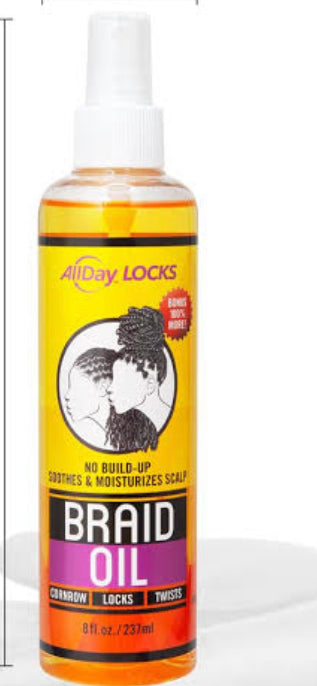ALLDAY LOCKS BRAID OIL (8OZ)
