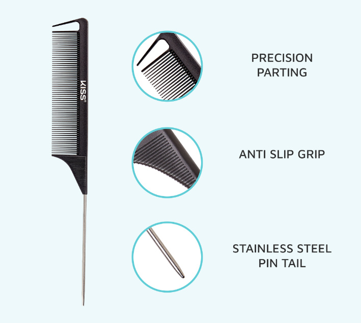 Parting Pin Tail Comb