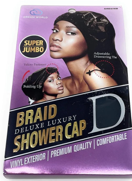 DRE078B (DREAM W-SHOWER CAP B/JUMBO-BLACK)