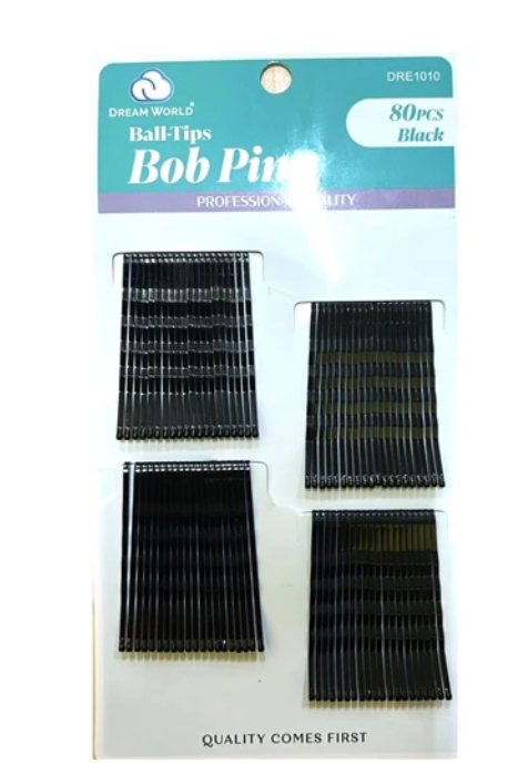 DRE1010 (DREAM BOB PIN BLACK- 80CT)
