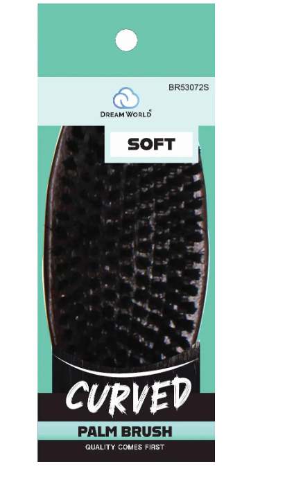 BR98178 (DREAM BRUSH SOFT PALM- 100PERC BOAR- DARKWOOD)