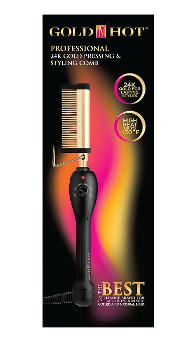 GH299 (GOLD N HOT ELECTRIC PRESS COMB)