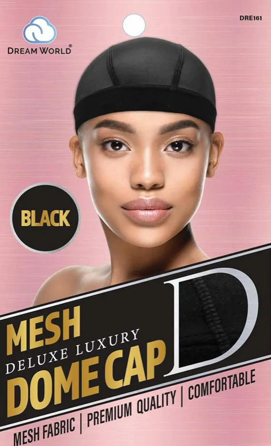 DRE161 (DREAM W-DOME CAP MESH- BLACK)