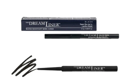 BR44365 (DREAM C/EYE LINER W/PENCIL SHARPENE- BLACK)