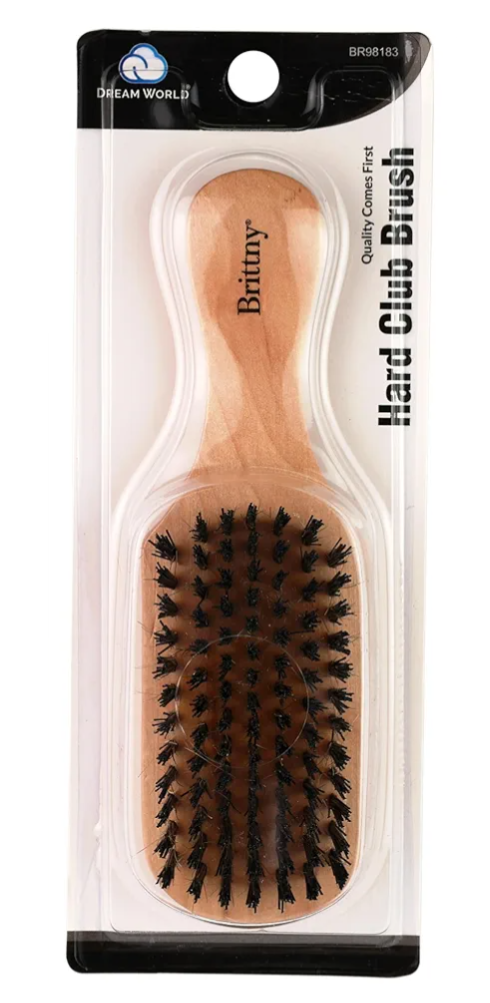 BR98197 (DREAM BRUSH HARD SQUARE- BROWN)