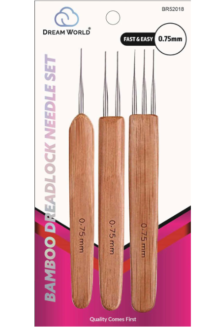 BR52018 (DREAM WEAVING DREADLOCK BAMBOO- 3PC- 0.75MM)