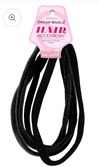 BR2712BK (DREAM H/BAND LARGE- 8PC- BLACK)